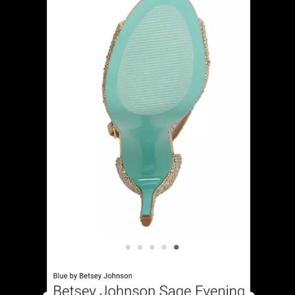 Betsey Johnson Sage heels NIB - Picture 11 of 11